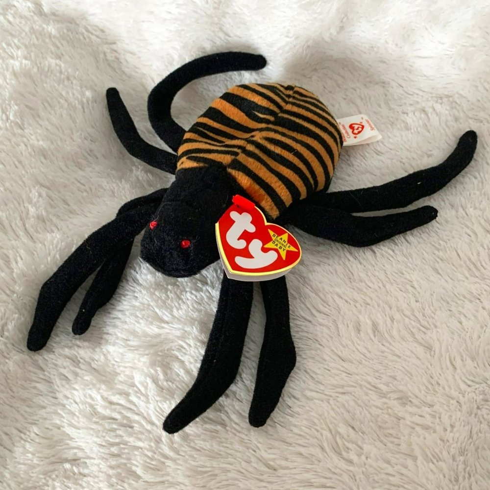 Beanie Baby - Spinner - TAG ERRORS - PVC PELLETS